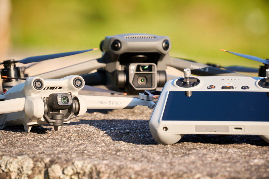 Pilotos de dron en Vigo