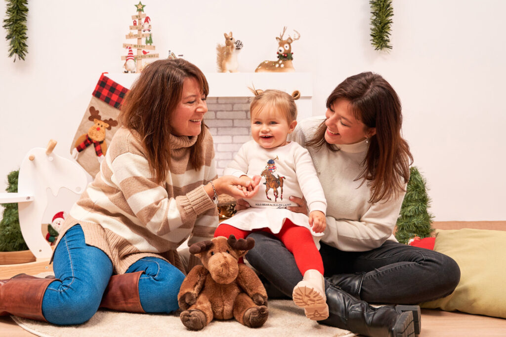 Sesiones familiares de navidad en Vigo